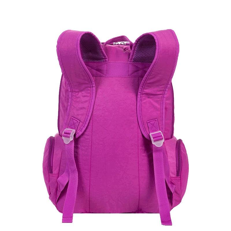 Mochila Grande 2 Compartimentos Paul Frank Classics - Orquídea Roxo 4
