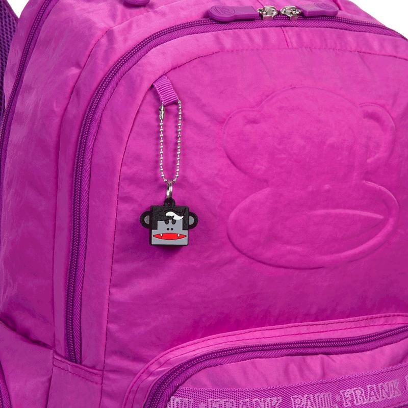 Mochila Grande 2 Compartimentos Paul Frank Classics - Orquídea Roxo 5