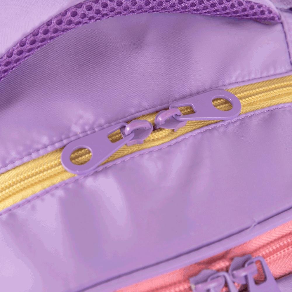 Mochila Grande 2 Compartimentos Sestini Studio - Lilás Roxo 8