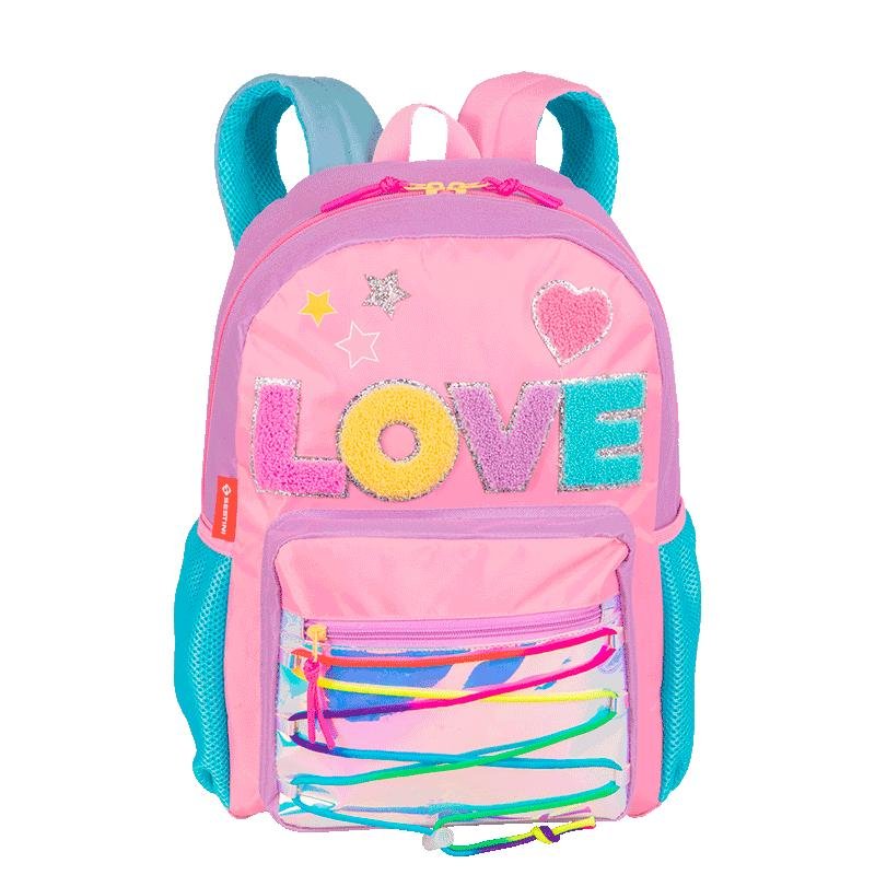 Mochila Grande Sestini Colors Girls - Colorido