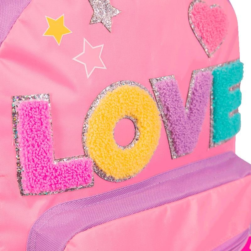 Mochila Grande Sestini Colors Girls - Colorido Rosa 7