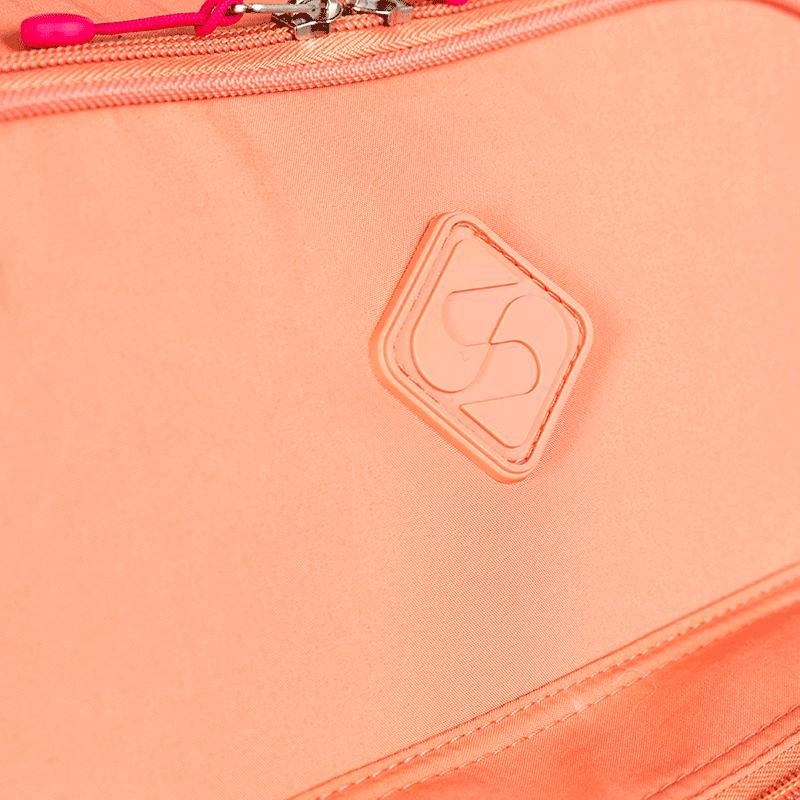 Mochila Carrinho 2 Compartimentos Sestini Lover Laranja - Pêssego Laranja 8