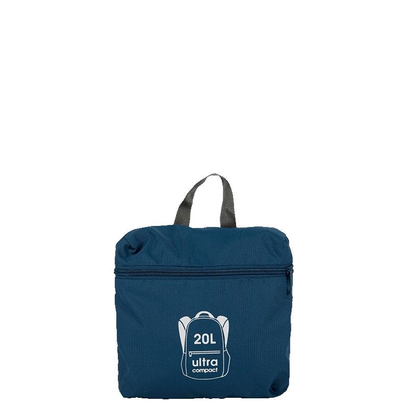 Mochila Dobrável Azul - Marinho Azul 4
