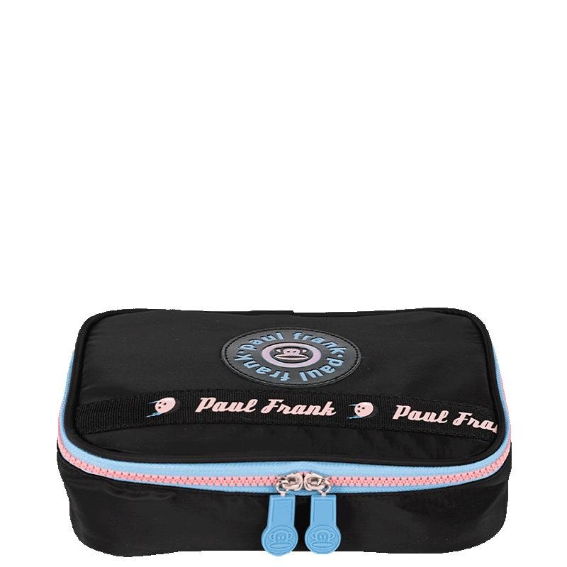 Estojo Box Paul Frank Fun - Preto e Rosa