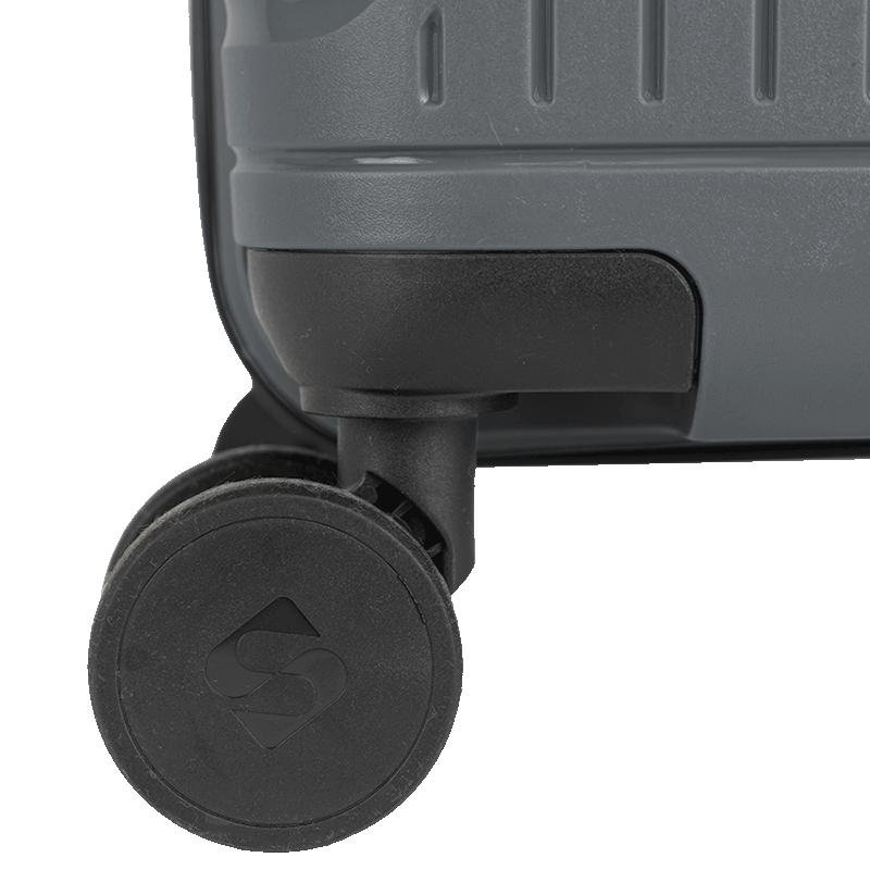 Mala de Viagem Grande com Rodas 360° PP Prime - Cinza Oceânico Cinza 10