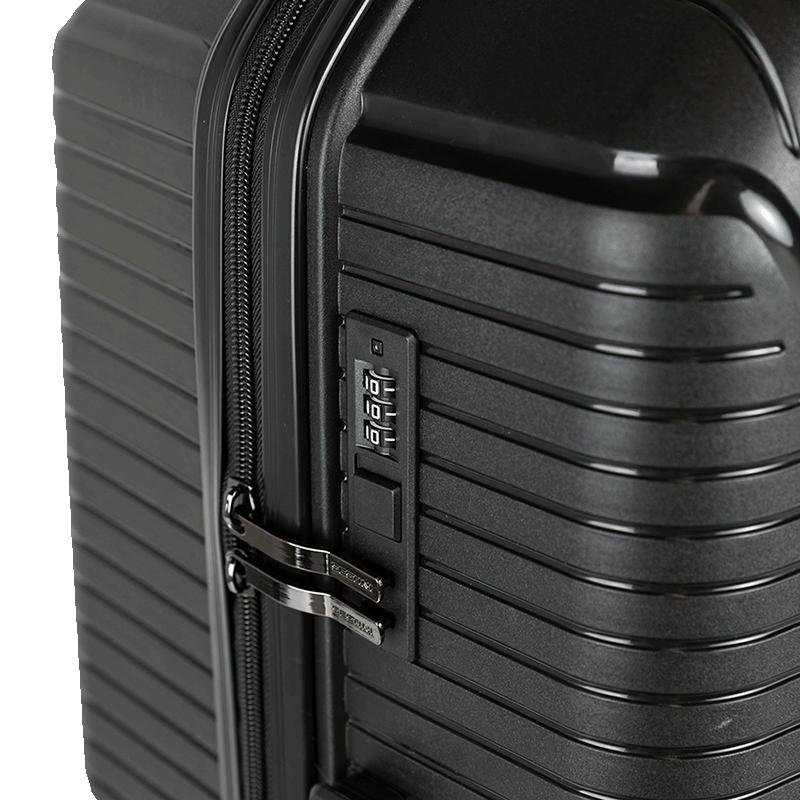 Mala de Viagem Grande com Rodas 360° PP Prime - Preto Preto 8