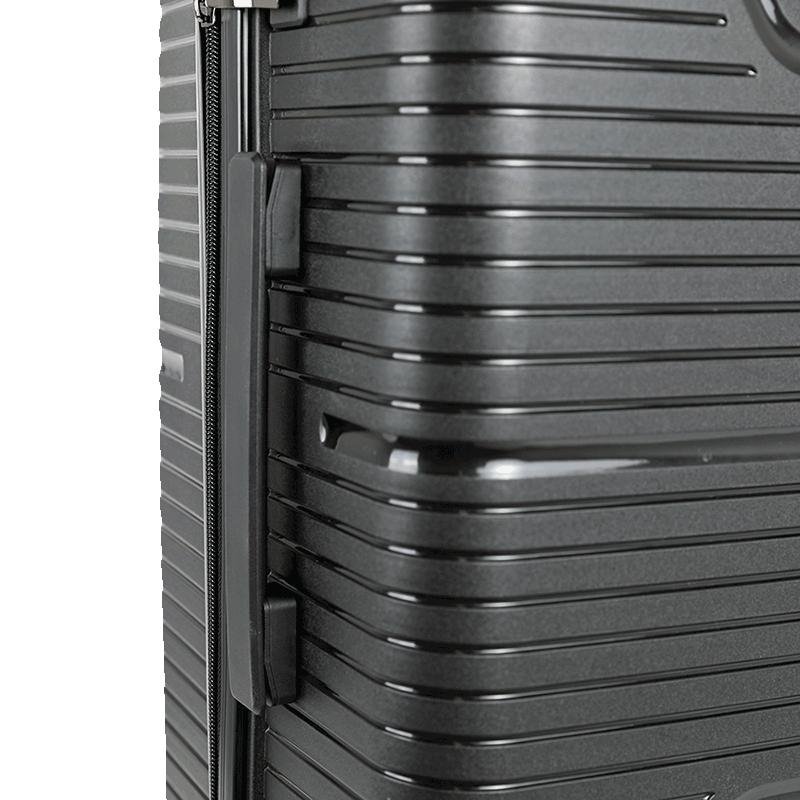 Mala de Viagem Grande com Rodas 360° PP Prime - Preto Preto 9