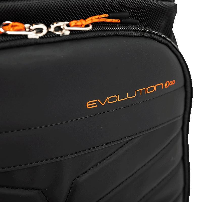 Mochila Grande 2 Compartimentos Notebook Sestini Evolution - Black Fire Preto 11