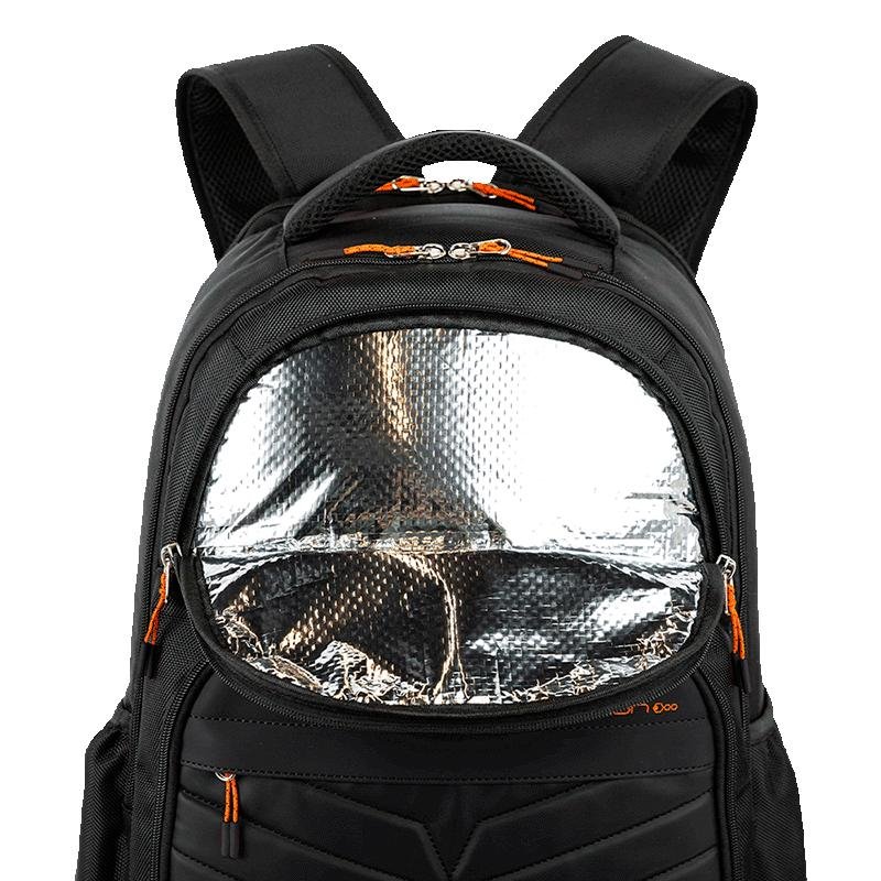 Mochila Grande 2 Compartimentos Notebook Sestini Evolution - Black Fire Preto 8