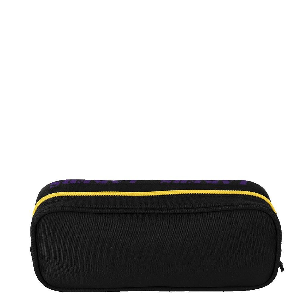 Estojo 2 Compartimentos Nba Legend - Lakers Preto Preto 4