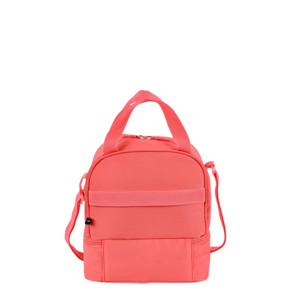 Lancheira 2 Compartimentos Paul Frank Classics Neon Laranja - Papaya Laranja 3