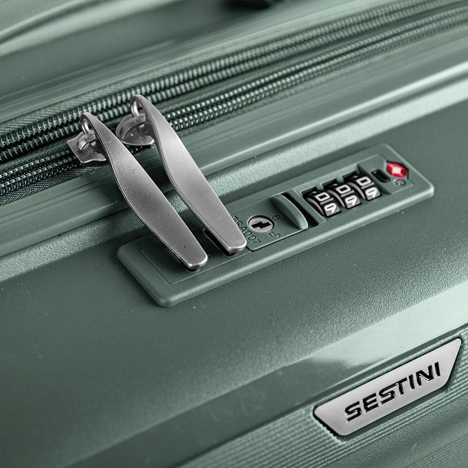 Mala de Viagem Bordo com Rodas 360º Vetra - Verde Verde 7