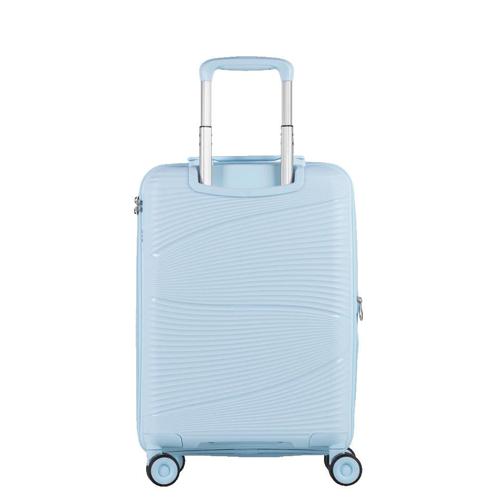 Mala de Viagem Bordo com Rodas 360º PP Joy - Azul Azul 4