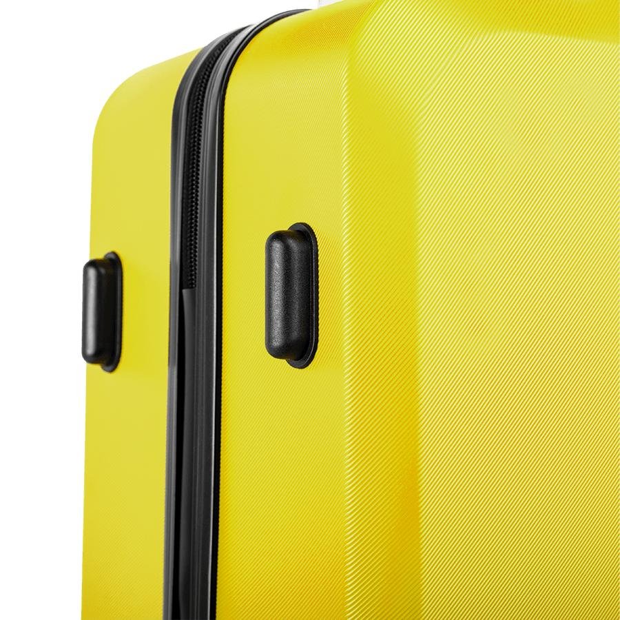 Mala de Viagem Grande Rodas 360 º Uno Racer - Amarelo Amarelo 9