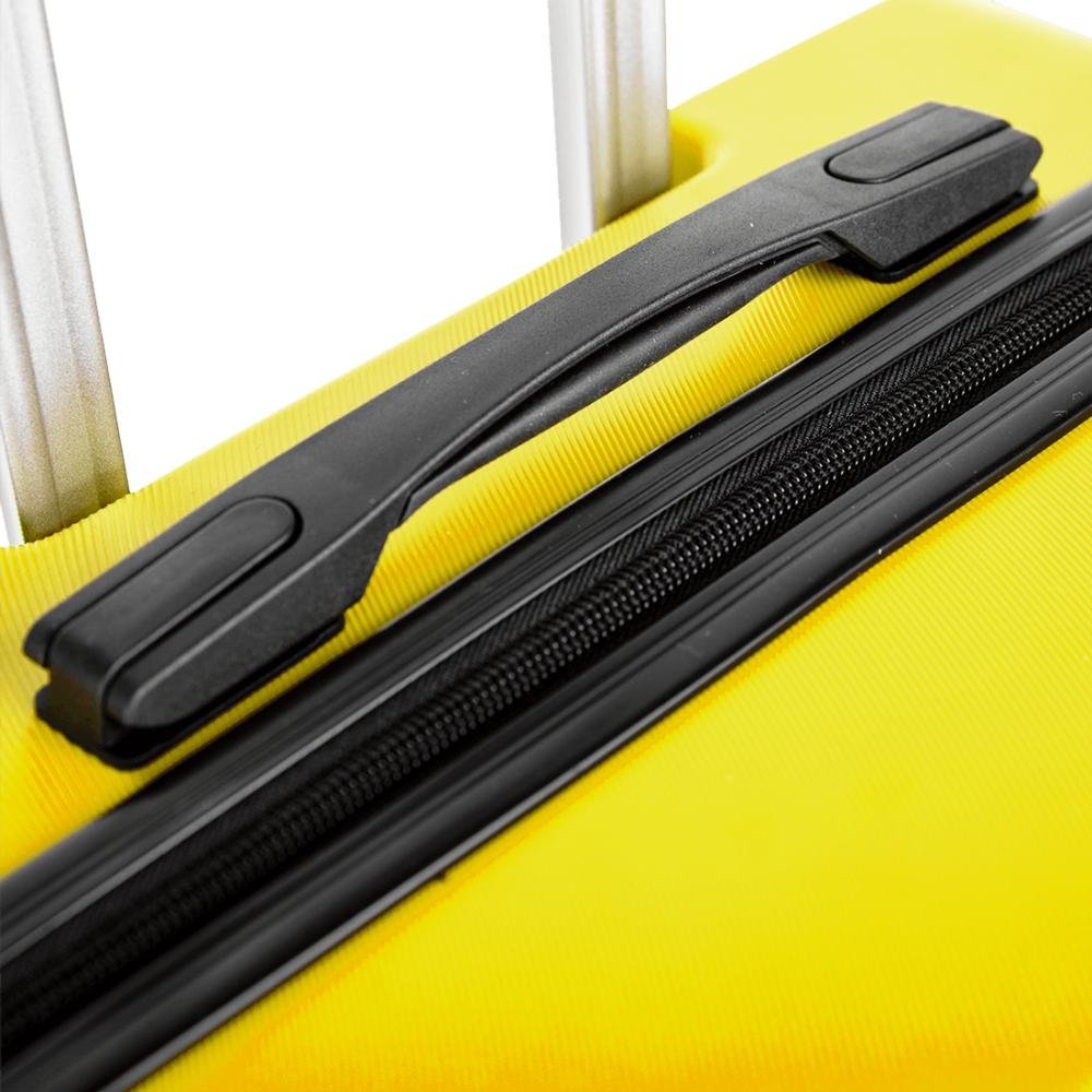 Mala de Viagem Grande Rodas 360 º Uno Racer - Amarelo Amarelo 10