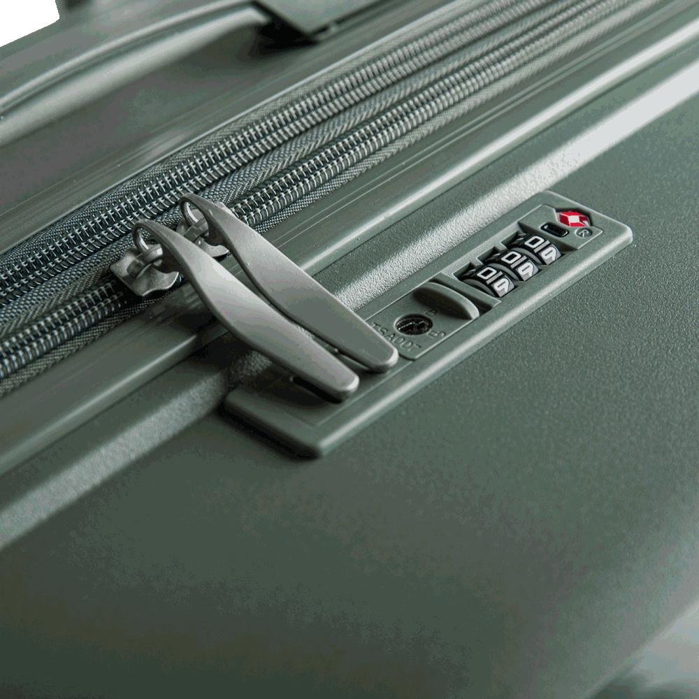 Mala de Viagem Grande com Rodas 360º Vetra - Verde Verde 8