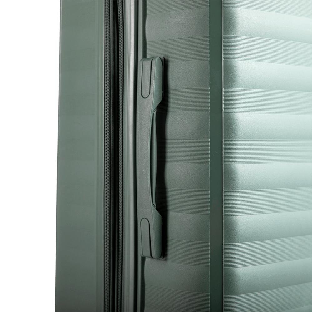 Mala de Viagem Média 23 kg Polipropileno com Rodas 360° PP Vetra - Verde Verde 8