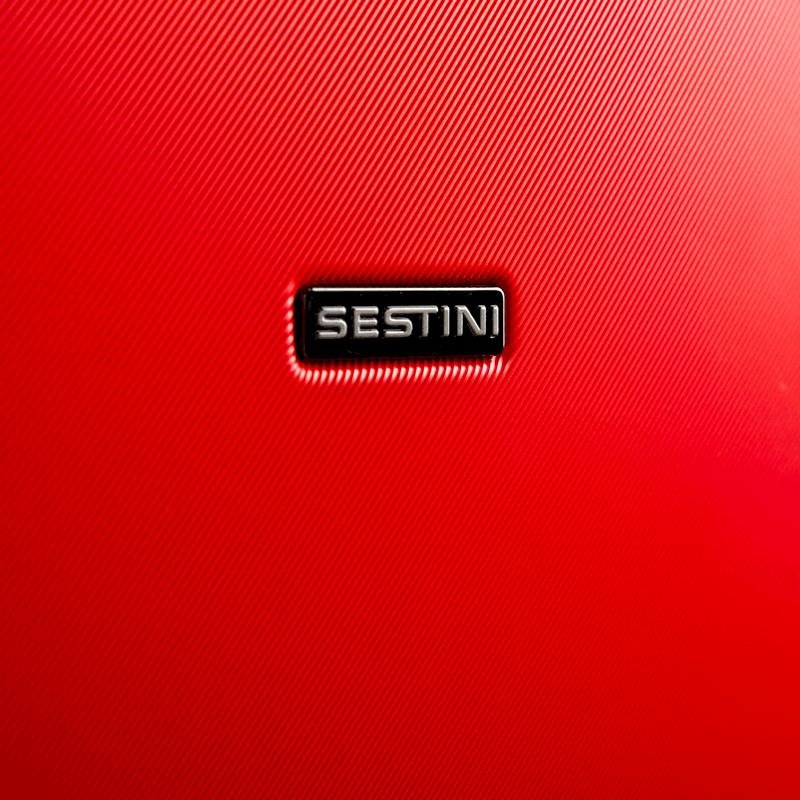 Mala de Viagem Grande Rodas 360 º Uno Racer - Vermelho Vermelho 11