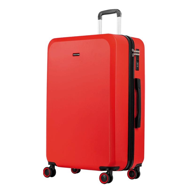 Mala de Viagem Grande Rodas 360 º Uno Racer - Vermelho Vermelho 3