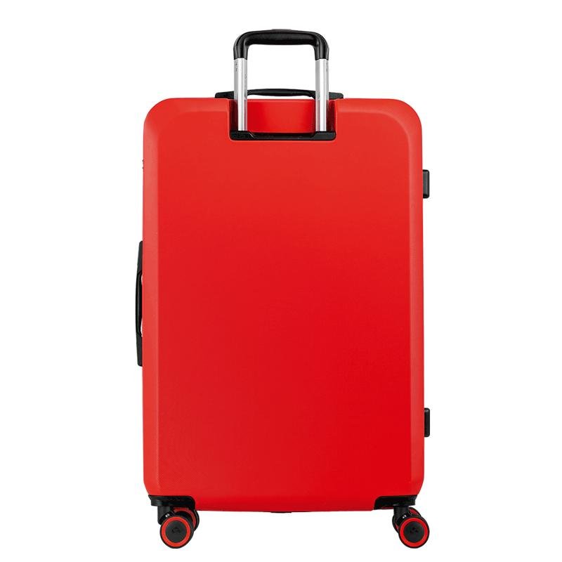 Mala de Viagem Grande Rodas 360 º Uno Racer - Vermelho Vermelho 4