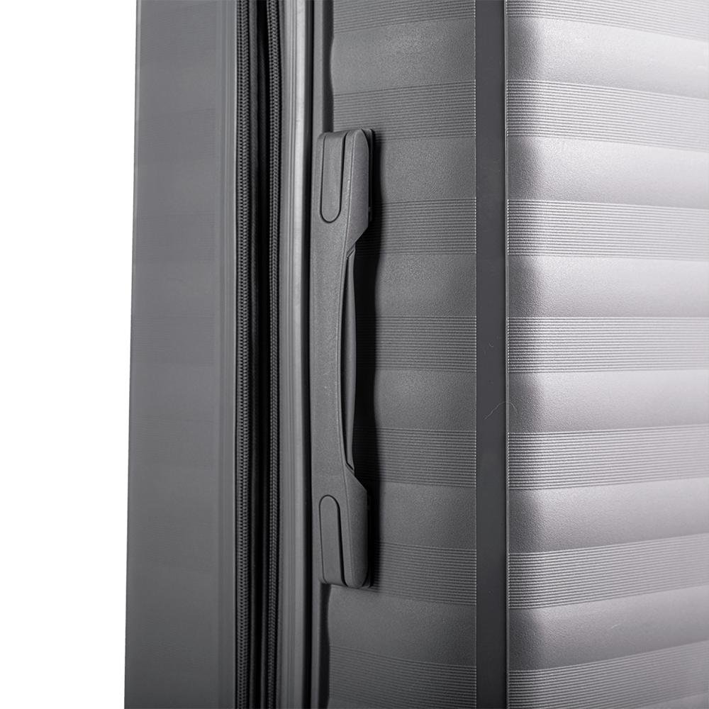 Mala de Viagem Média com Rodas 360º PP Vetra - Grafite Cinza 9