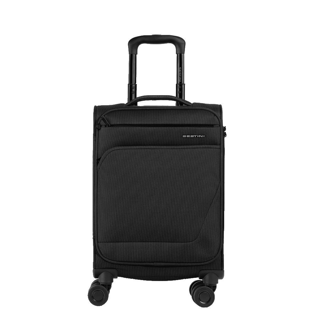 Mala de Viagem Bordo Rodas 360° Ultralight - Preto