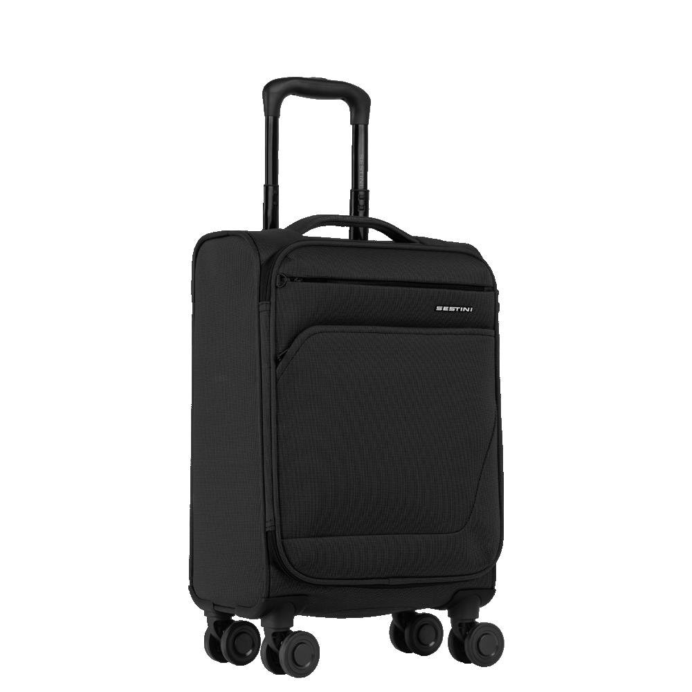 Mala de Viagem Bordo Rodas 360° Ultralight - Preto Preto 2