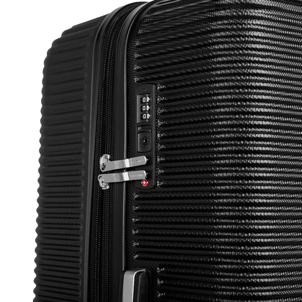 Mala de Viagem Grande com Rodas 360º 4 ALL 6T - Preto Preto 7