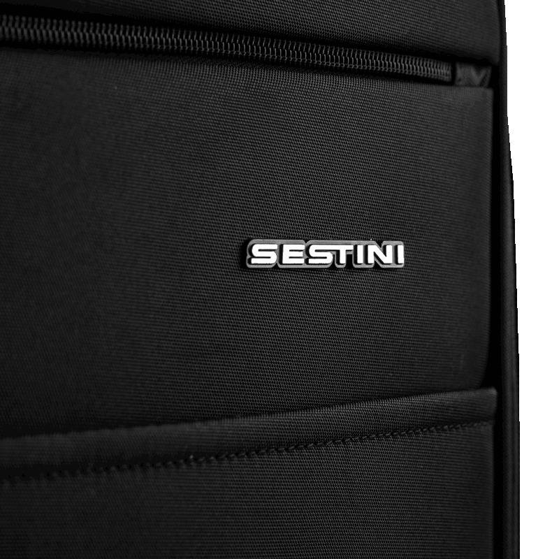 Mala de Viagem Média Rodas 360° Ultralight - Preto Preto 11