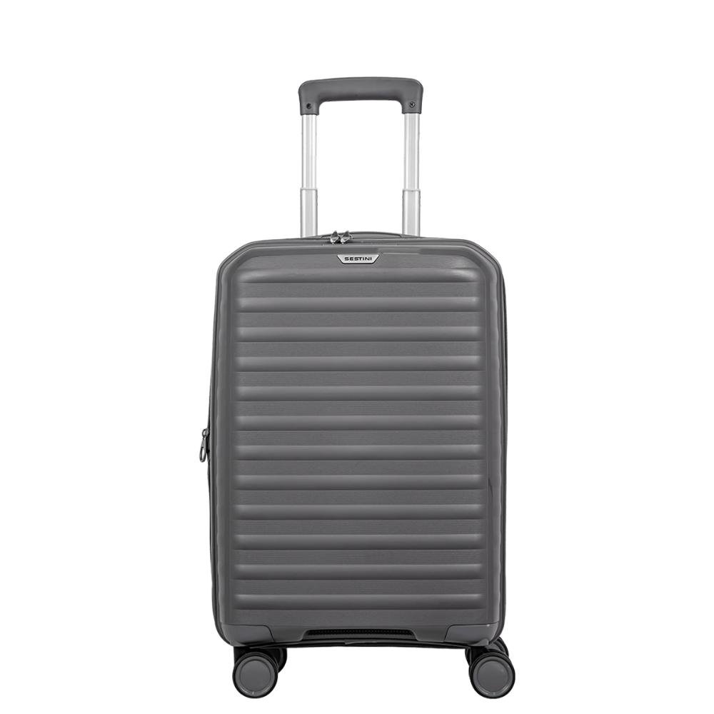 Mala de Viagem Bordo com Rodas 360º Vetra - Grafite