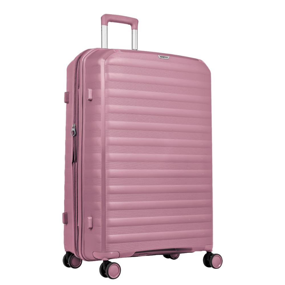 Mala de Viagem Grande com Rodas 360º Vetra - Rosa Rosa 2