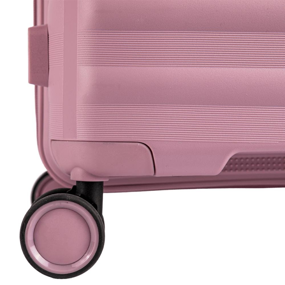 Mala de Viagem Grande com Rodas 360º Vetra - Rosa Rosa 12