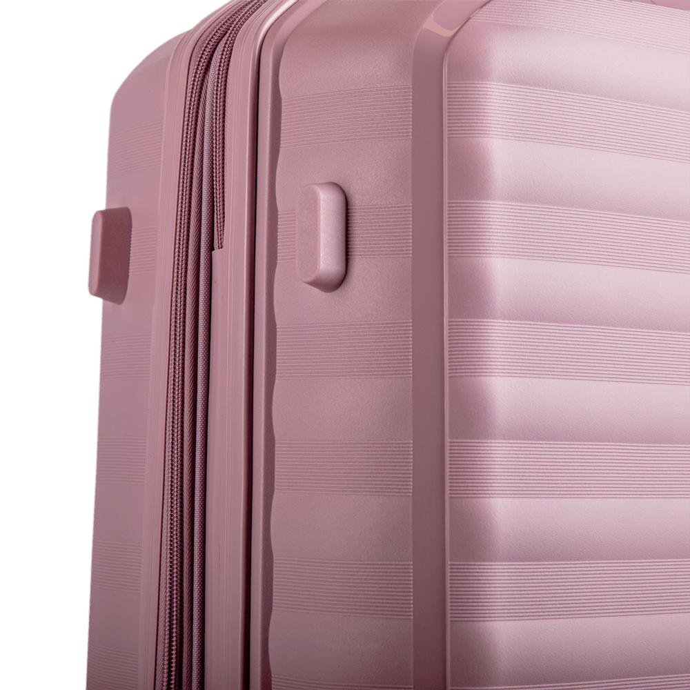 Mala de Viagem Grande com Rodas 360º Vetra - Rosa Rosa 9