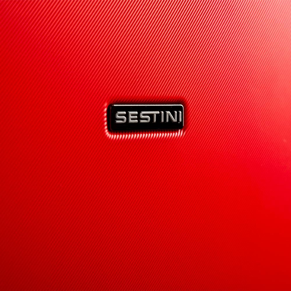 Mala de Viagem Média Rodas 360 º Uno Racer - Vermelho Vermelho 11