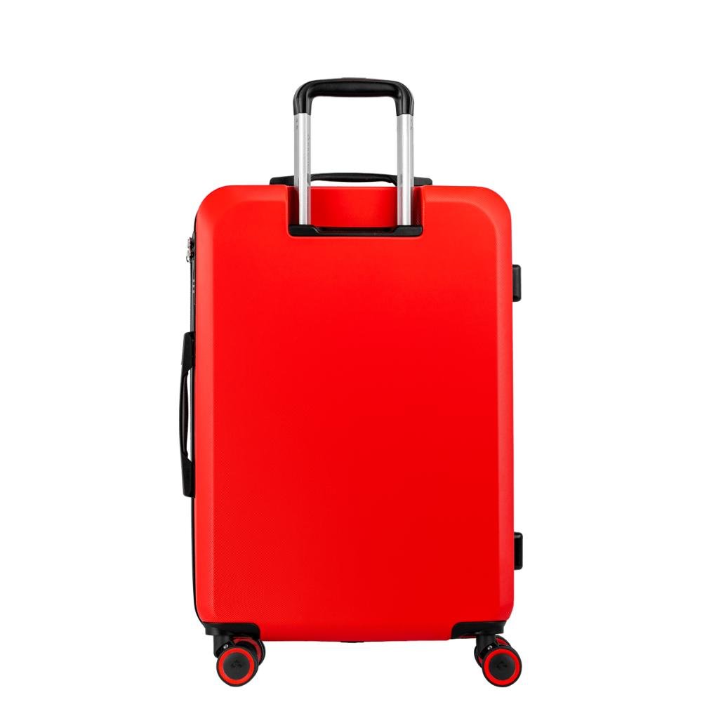 Mala de Viagem Média Rodas 360 º Uno Racer - Vermelho Vermelho 4