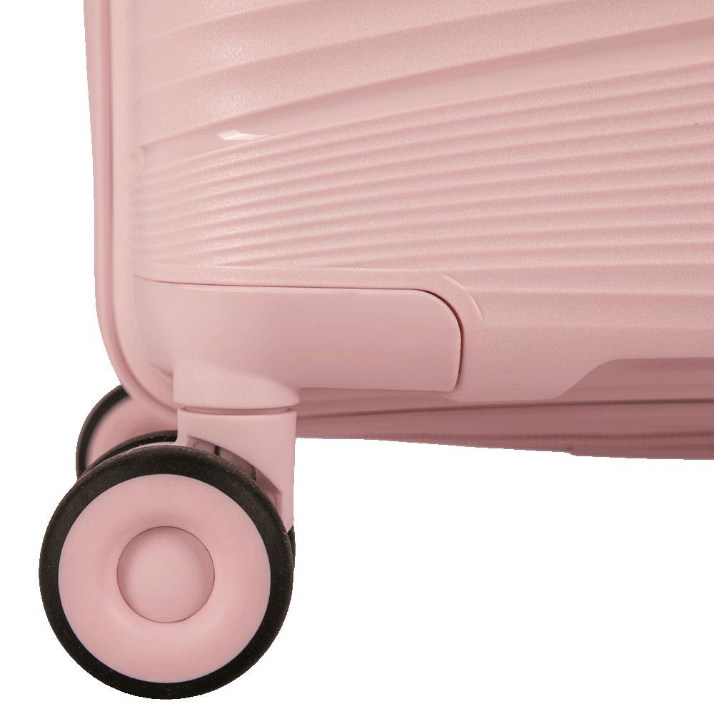 Mala de Viagem Bordo com Rodas 360º PP Joy - Rosa Rosa 9