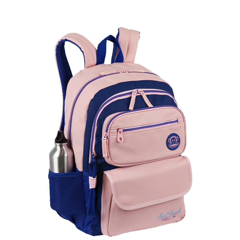 Mochila  2 Compartimentos Paul Frank Summer - Rosa Rosa 5