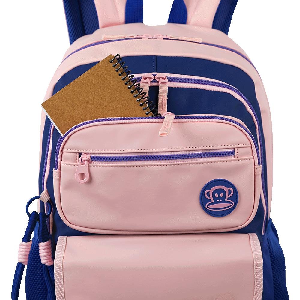 Mochila  2 Compartimentos Paul Frank Summer - Rosa Rosa 6