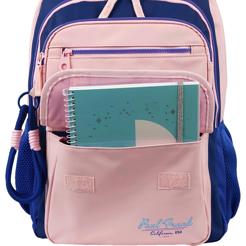 Mochila  2 Compartimentos Paul Frank Summer - Rosa Rosa 7