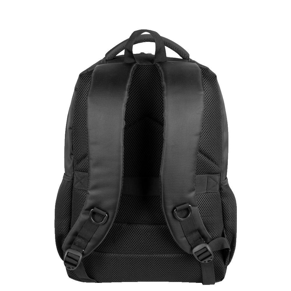 Mochila Grande 2 Compartimentos Notebook 15,6 Sestini Impact - Preto Preto 4