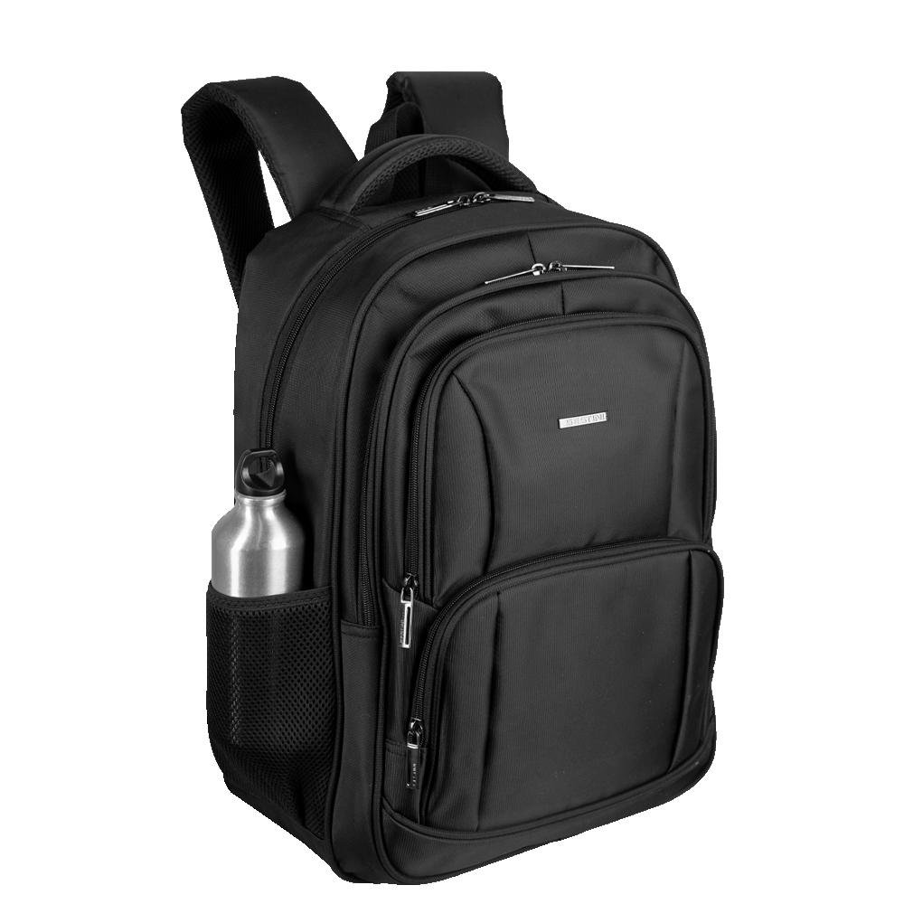 Mochila Grande 2 Compartimentos Notebook 15,6 Sestini Impact - Preto Preto 5