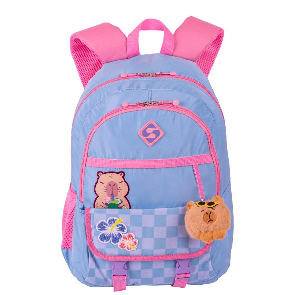 Mochila  2 Compartimentos Sestini Lover - Capivara