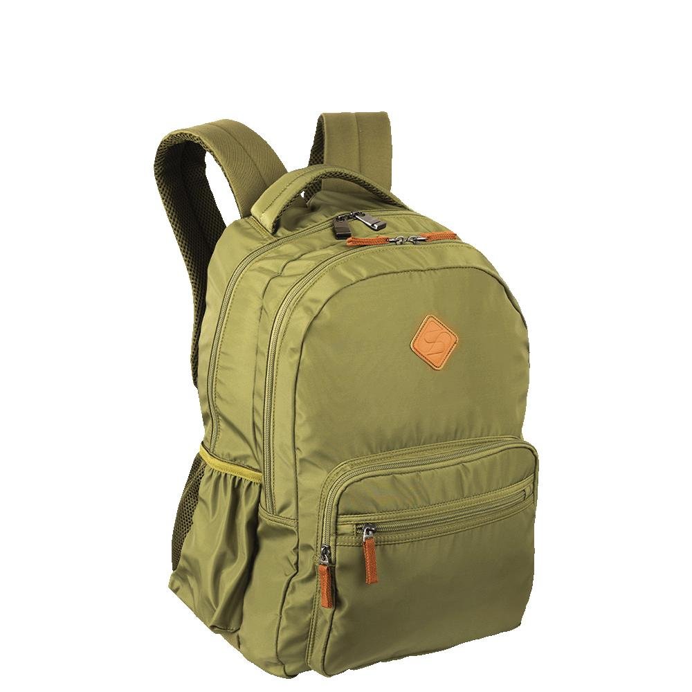 Mochila  2 Compartimentos Sestini College 4 - Verde Oliva Verde 2