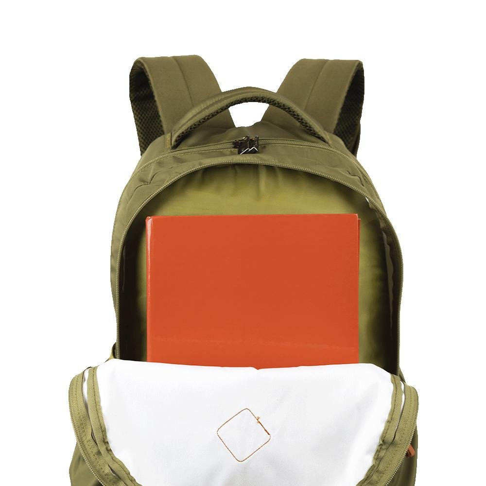 Mochila  2 Compartimentos Sestini College 4 - Verde Oliva Verde 7