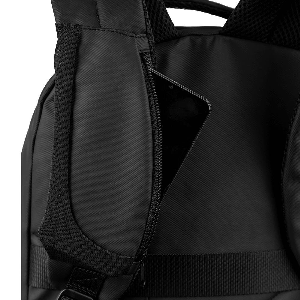 Mochila  2 Compartimentos Sestini College Hydroblock - Preto Preto 11