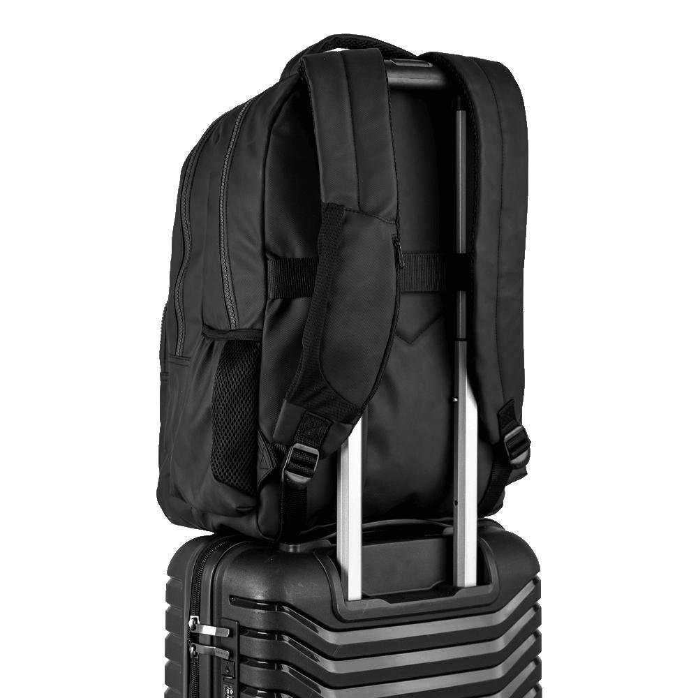 Mochila  2 Compartimentos Sestini College Hydroblock - Preto Preto 7