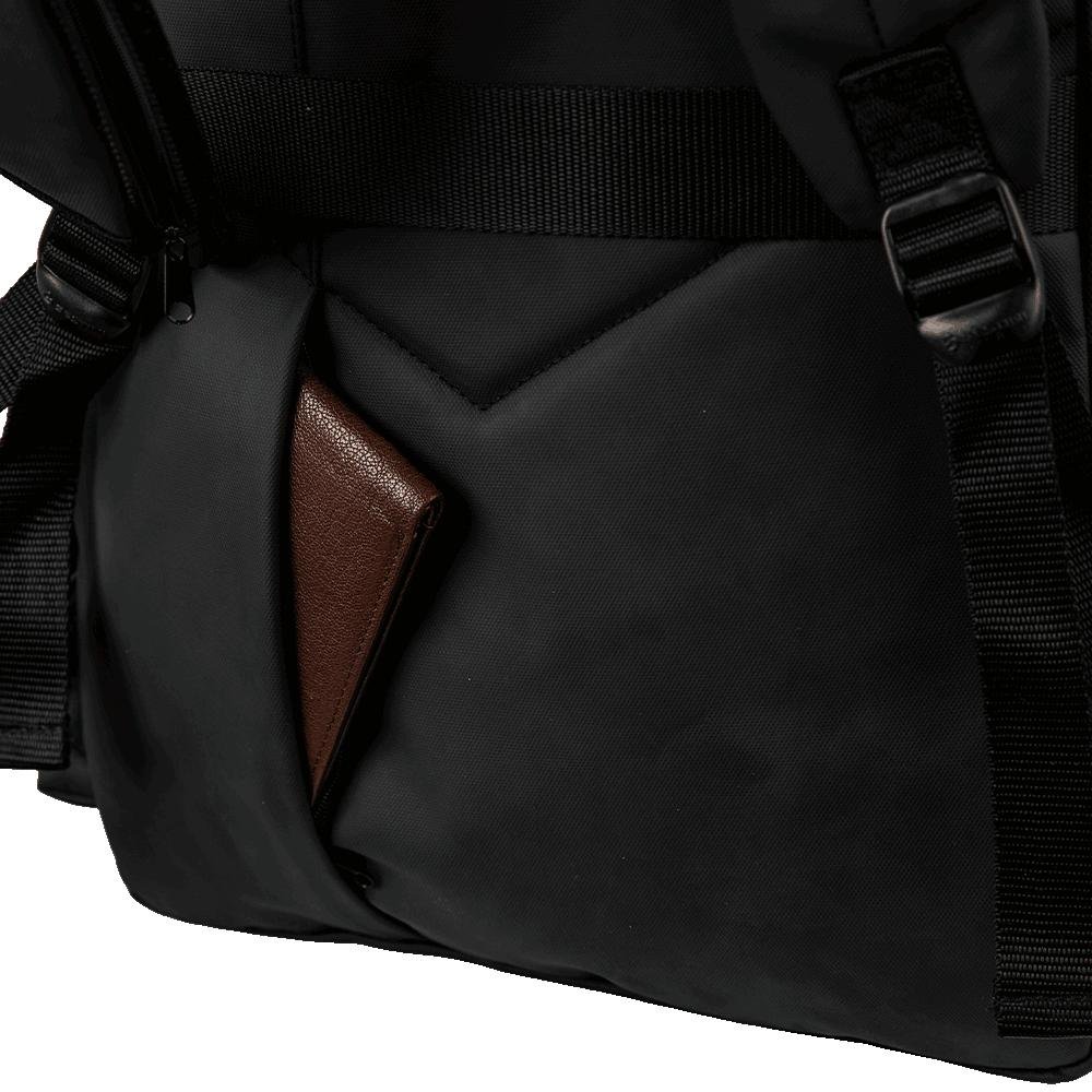 Mochila  2 Compartimentos Sestini College Hydroblock - Preto Preto 10