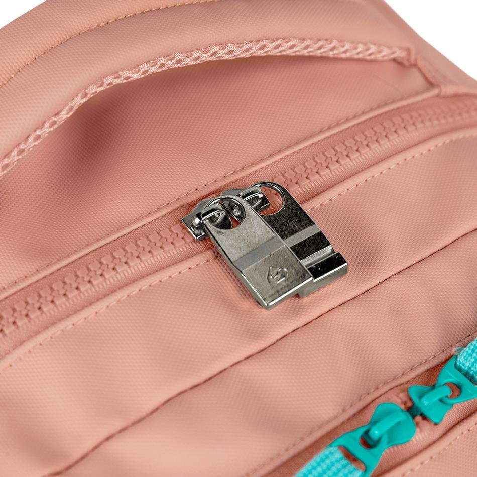 Mochila  2 Compartimentos Sestini College Hydroblock - Peach Candy Rosa 11