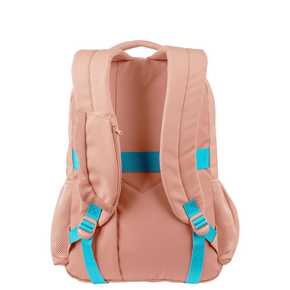 Mochila  2 Compartimentos Sestini College Hydroblock - Peach Candy Rosa 4