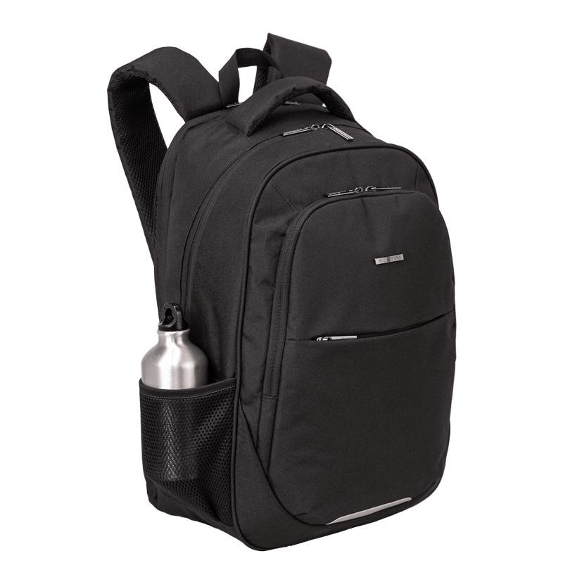 Mochila Grande 2 Compartimentos Notebook 15,6 Sestini Connect - Preto Preto 2